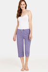 Rosaline Meadows Knit Cotton Capri (Pack of 2) - Purple Red — thumbnail 5
